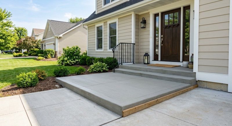 Concrete Ramp Installation in Salt Lake City, UT
