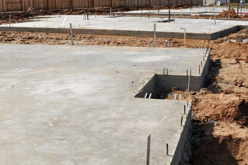 Foundation Slab Construction in Fredericksburg, VA