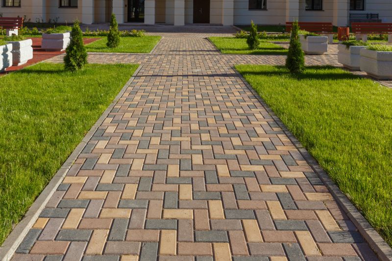 Sidewalk Pavers Installation in Boston, MA